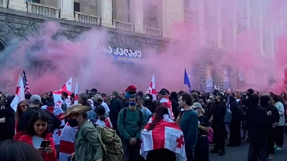 Митинг в Тбилиси — что известно к этому часу?