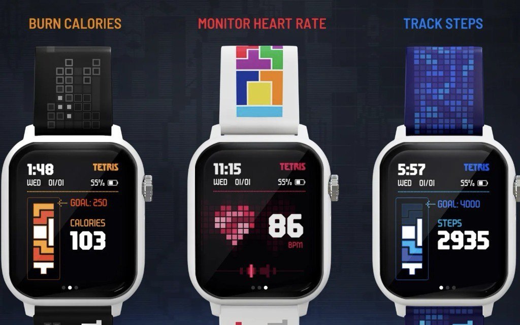 Игровые часы с «Тетрисом»: гаджет в стиле Apple Watch по доступной цене