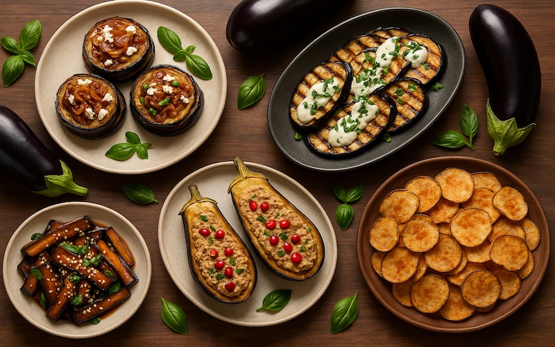 5 небанальных рецептов из баклажанов